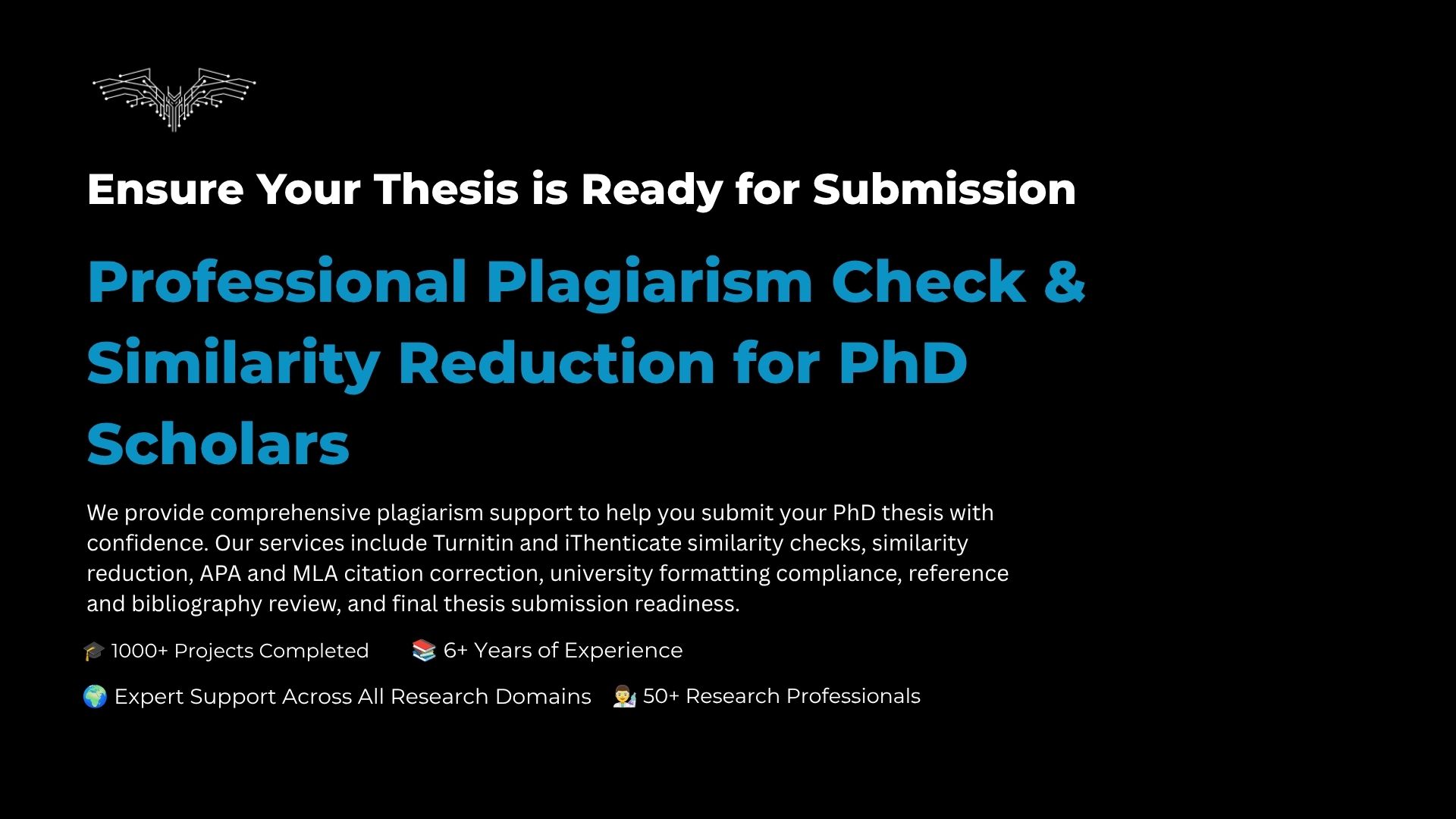 Plagiarism Check for PhD Thesis: Reduce Similarity, Fix Citations & Meet University Guidelines